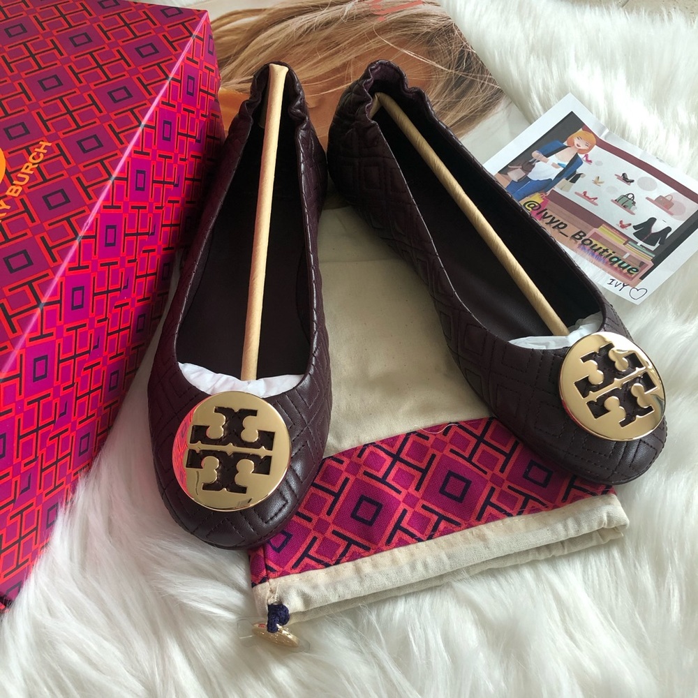 Tory Burch Minnie Travel Ballet Flat